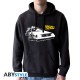 BACK TO THE FUTURE - Sweat - "DeLorean" man without zip black