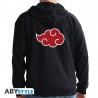 NARUTO SHIPPUDEN - Hoodie - "Akatsuki" man black