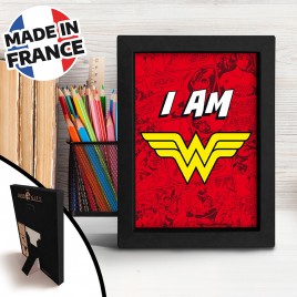 Wonder Woman - Cadre Kraft 15*20 - Family&Friends - I AM WONDERWAN x8