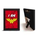 Wonder Woman - Cadre Kraft 15*20 - Family&Friends - I AM WONDERWAN x8