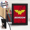 WONDER WOMAN - Black Kraft Frame 15*20 - "WW BEDROOM" x8