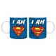 Superman - Mug 320ml - Family&Friends - I AM SUPERMAN x2