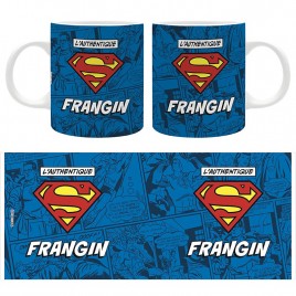 Superman - Mug 320ml - L'AUTHENTIQUE "S" FRANGIN x2