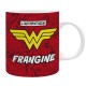 Wonder Woman - Mug 320ml - L'AUTHENTIQUE "W" FRANGINE x2