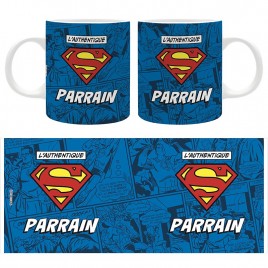 Superman - Mug 320ml - L'AUTHENTIQUE "S" PARRAIN x2