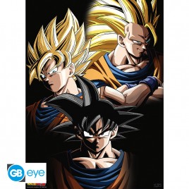 DRAGON BALL - Poster "Goku transformations" (52x38)