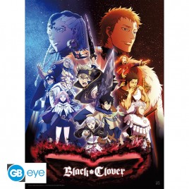 BLACK CLOVER - Poster "Groupe" (52x38)