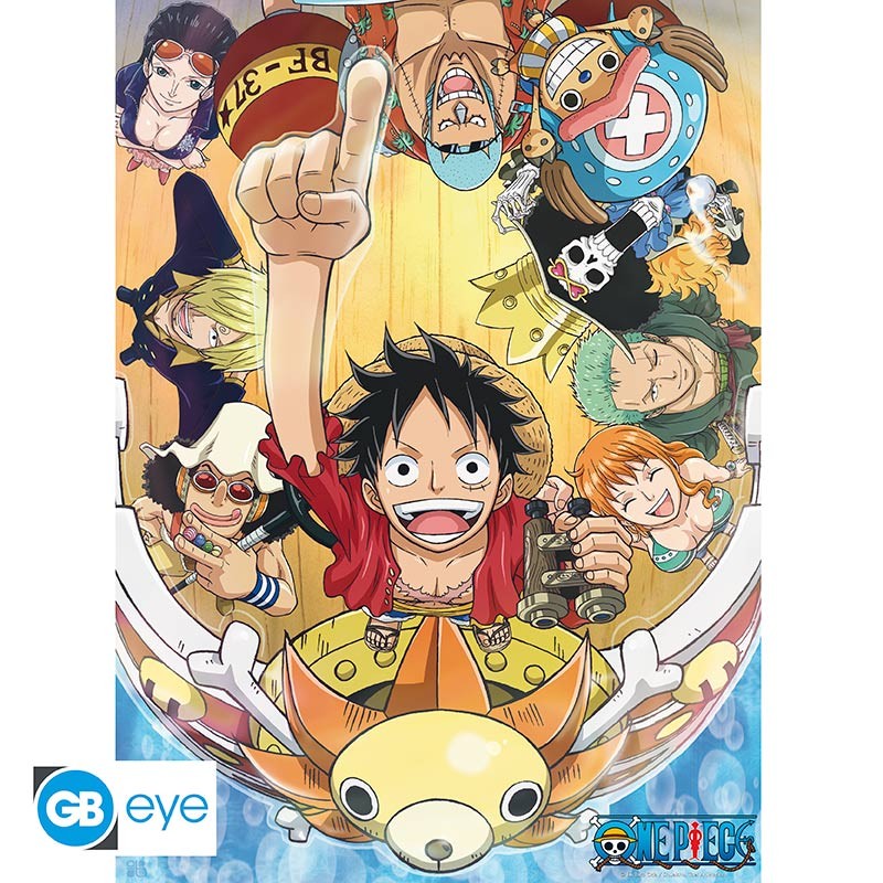 ONE PIECE - Poster Chibi 52x38 - Wanted Whitebeard - Abysse Corp