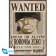 ONE PIECE - Poster "Wanted Zoro New" (52x35)