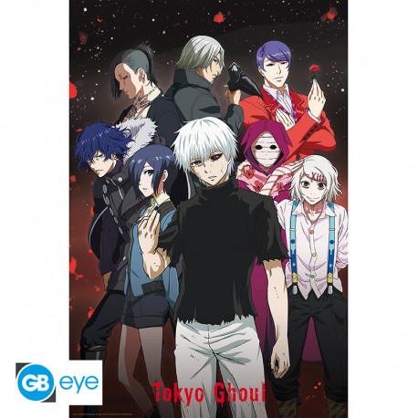 Big Poster Anime Tokyo Ghoul - Tamanho 90x60 cm - LO03