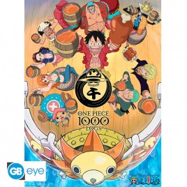 ONE PIECE - Poster "1000 Logs Cheers" (52x38)