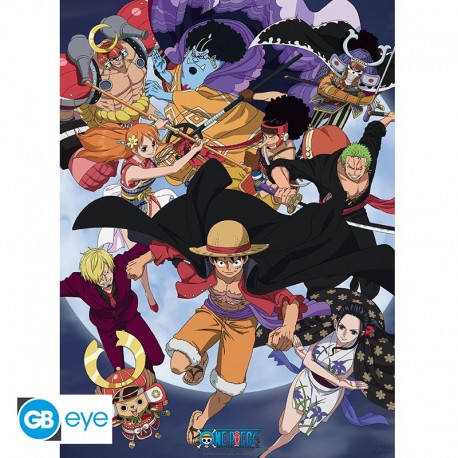 Poster One Piece - The Crew in Wano Country, Wall Art, Gifts & Merchandise