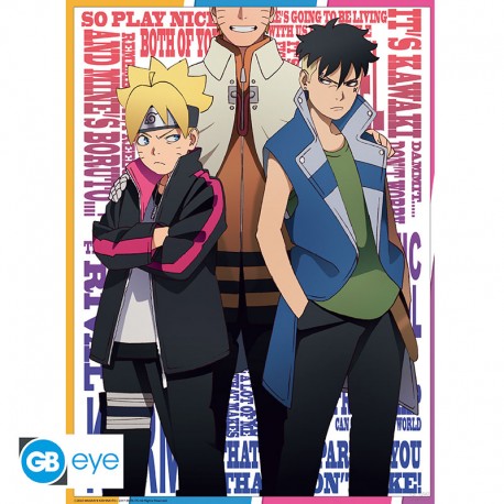 BORUTO - Poster "Boruto & Kawaki" (52x38)