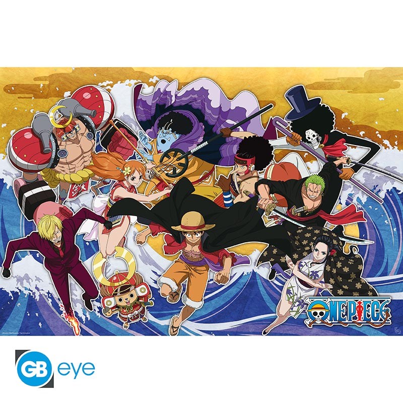 ONE PIECE - Poster Maxi 91.5x61 - The crew in Wano Country - Abysse Corp