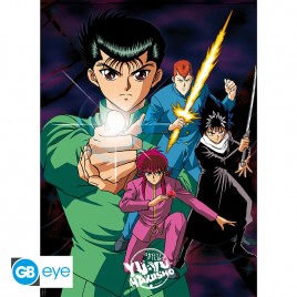 YU YU HAKUSHO - Set 2 Chibi Posters - Yusuke et son groupe (52x38) x4