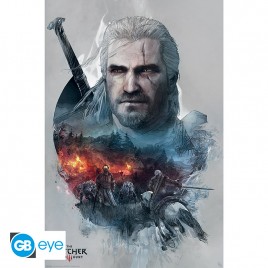 THE WITCHER - Poster "Geralt" (91,5 x 61 cm)