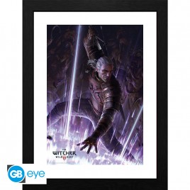 THE WITCHER - Framed print "Geralt" x2