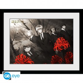 TOKYO GHOUL: RE - Framed print "Red Flowers" x2