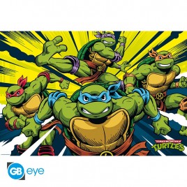 TMNT - Poster "Turtles in action" (91.5x61)