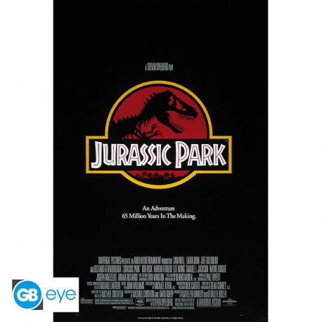 JURASSIC PARK - Poster «Affiche film» roulé filmé (91.5x61)