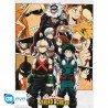 MY HERO ACADEMIA - Poster "Groupe" (52x38)