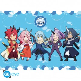 SLIME - Poster "Personnages Chibi" (52x38)