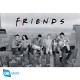 FRIENDS - Poster «Friends» roulé filmé (91.5x61)