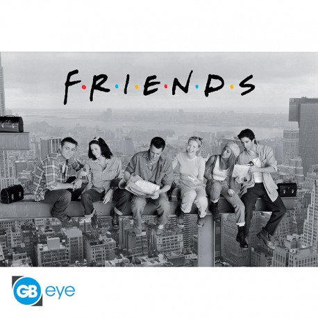 FRIENDS - Poster «Friends» roulé filmé (91.5x61)