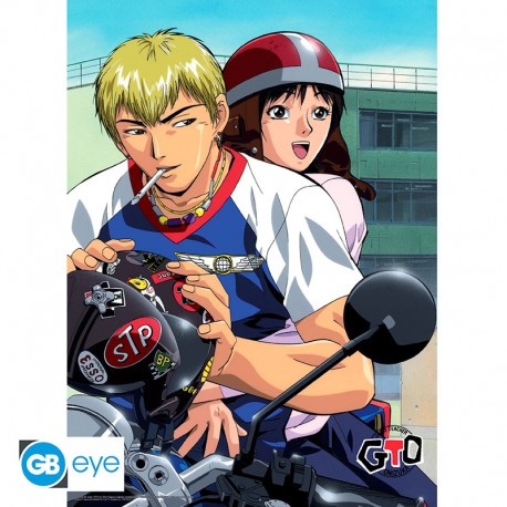 GTO - Poster "Onizuka Moto" (52x38)