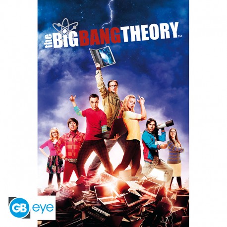 THE BIG BANG THEORY - Poster « Casting » roulé filmé (91.5x61)