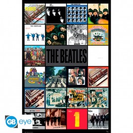THE BEATLES - Poster "Albums" roulé filmé (91.5x61)
