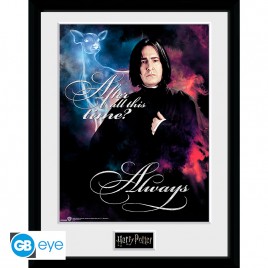 HARRY POTTER - Framed print "Snape Always" x2