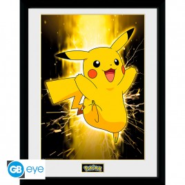 POKEMON - Framed print "Pikachu" x2*