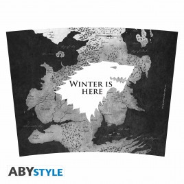 GAME OF THRONES - Travel mug "Winter is here"