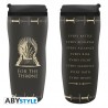 GAME OF THRONES - Travel mug "Throne"