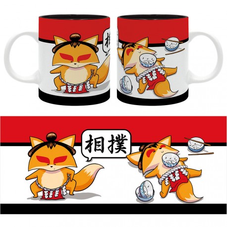 Japanese Fox - Mug 320 ml - Asian Art - boîte x2