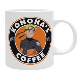 NARUTO SHIPPUDEN - Mug 320ml - "KONOHA'S COFFEE" x2