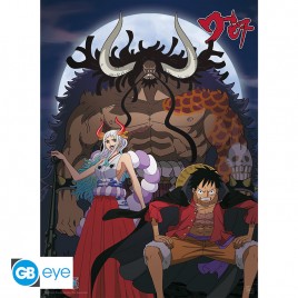 ONE PIECE - Poster «Luffy & Yamato vs Kaido» (52x38)