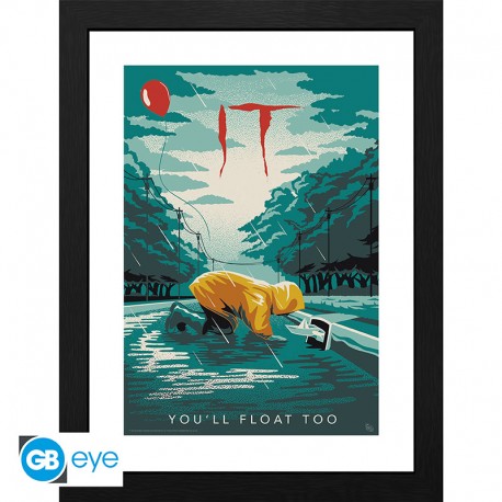 IT - Framed print "Georgie You'll float too" (30x40) x2