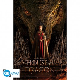 HOUSE OF THE DRAGON - Poster «Affiche» roulé filmé (91.5x61)