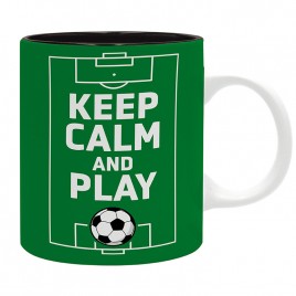 FOOTBALL - Mug 320ml - "KEEP CALM AND PLAY FOOTBALL" x2