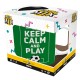 FOOTBALL - Mug 320ml - "KEEP CALM AND PLAY FOOTBALL" x2