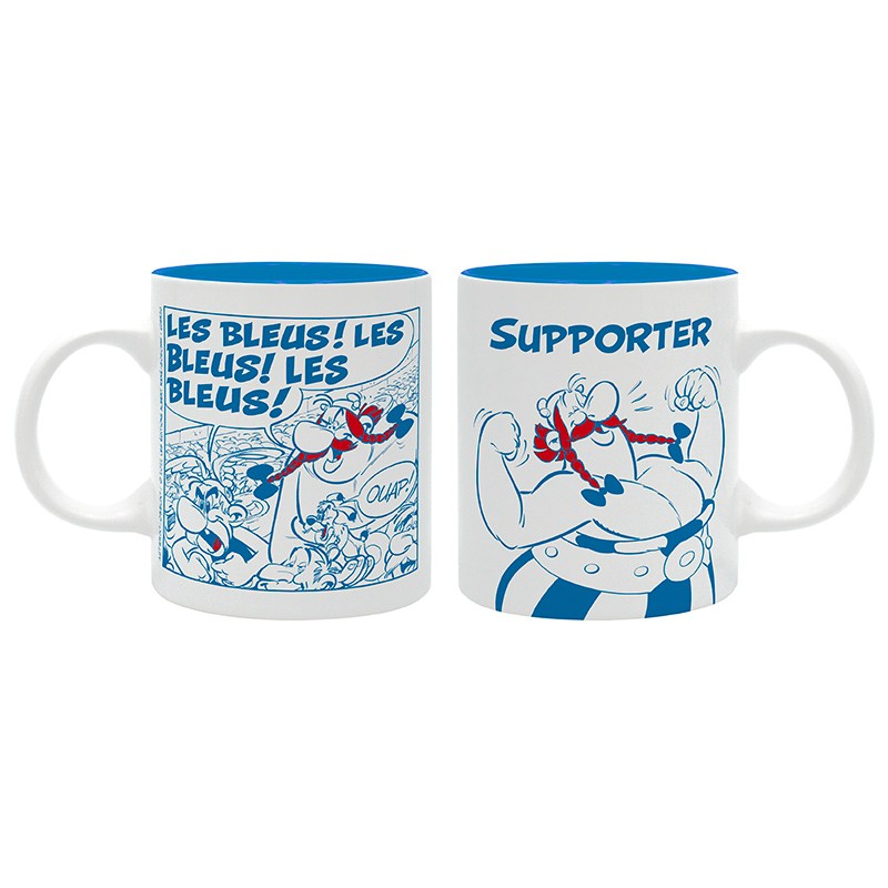 ASTERIX - Mug - 320ml - FOOTBALL - SUPPORTER x2* - Abysse Corp