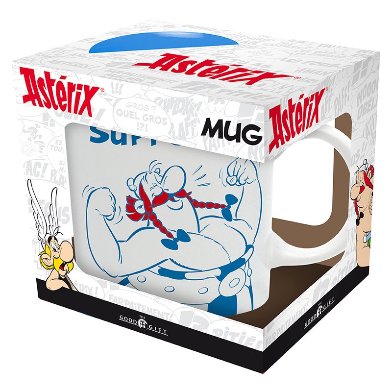 ASTERIX - Mug - 320ml - FOOTBALL - SUPPORTER x2* - Abysse Corp