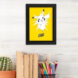 Pokemon - Cadre Kraft 15*20cm - POP Color - Pikachu x8