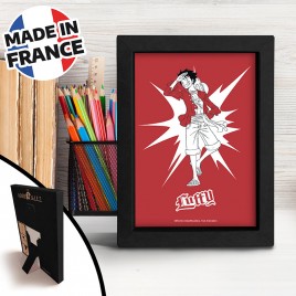 One Piece - Black Kraft Frame 15x20 - POP COLOR - LUFFY x8