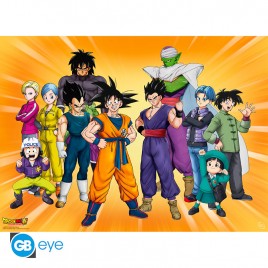 DRAGON BALL HERO - Poster "Groupe Goku" (52x38)