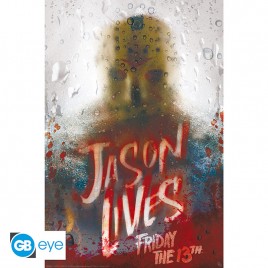 FRIDAY THE 13TH - Poster « Jason Lives » (91.5x61)