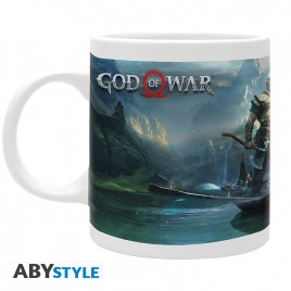 GOD OF WAR - Mug - 320 ml - Key Art - subli - boîte x2
