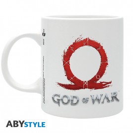 GOD OF WAR - Mug - 320 ml - Logo - subli - boîte x2